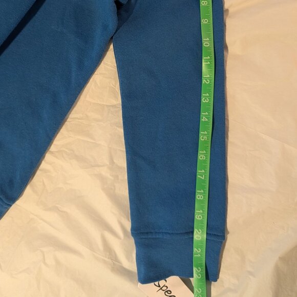 NWT Speculation Blue Holiday Cats Fleece Sweatshirt, Women's size Medium - Picture 12 of 12